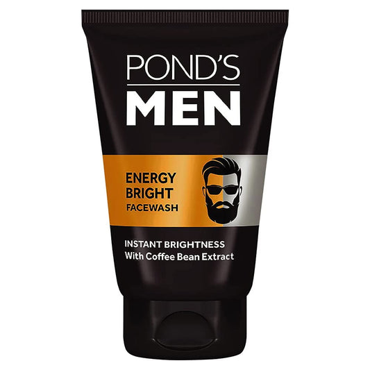 POND'S Men's Energy Bright FaceWash Coffee Beans Bright Skin - 100 G