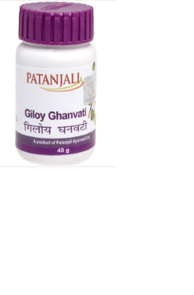 Patanjali Giloy Ghan Vati Tablet, 40gms