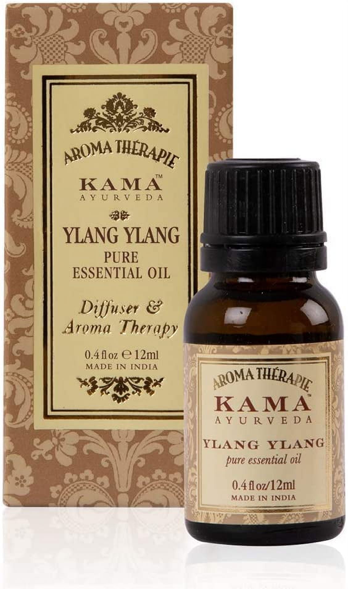 Kama Ayurveda Ylang Ylang Pure Essential Oil, 0.40 Fl Oz