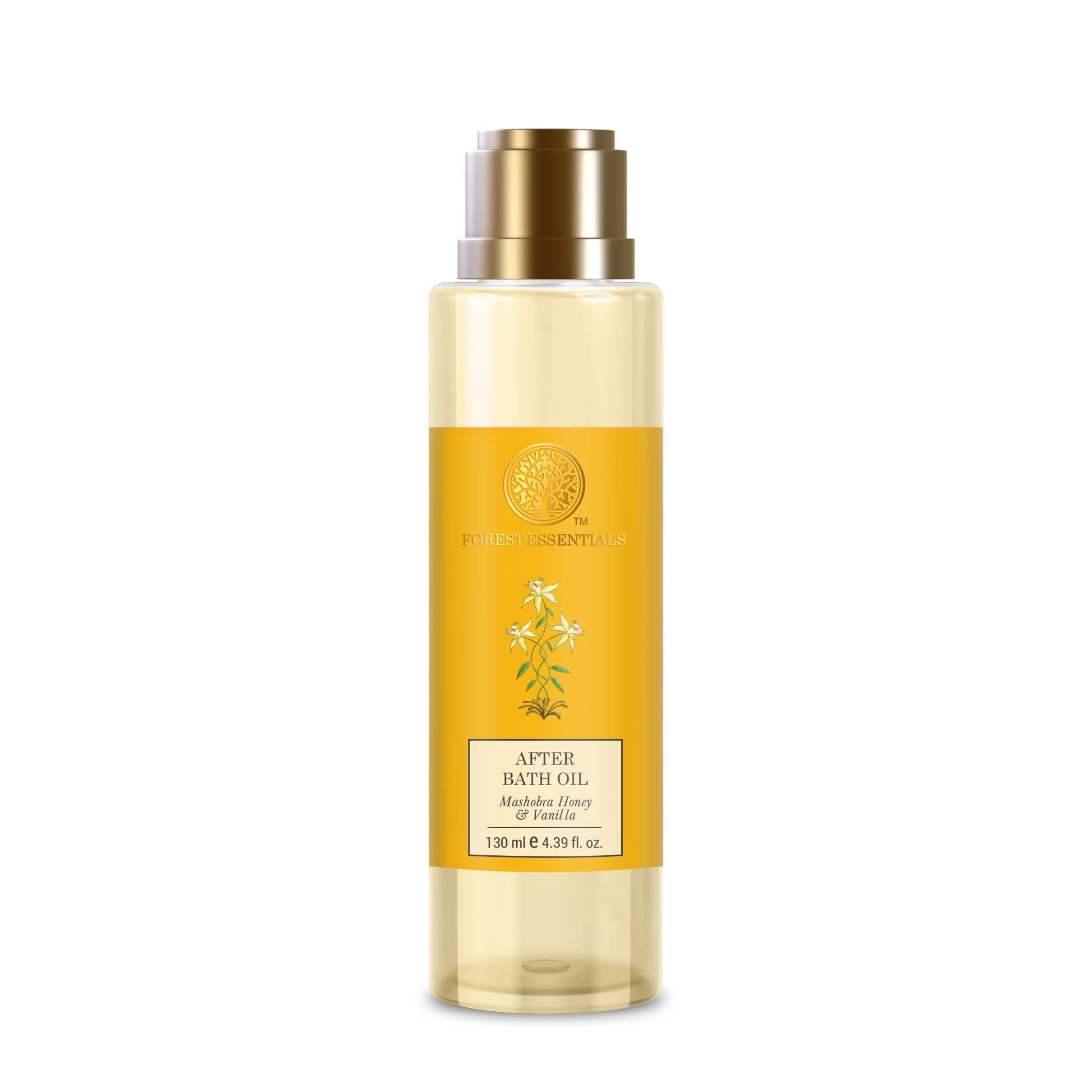 Forest Essentials After Bath Oil Mashobra Honey & Vanilla | Ayurvedic Moisturizing & Nouri