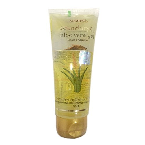 Patanjali Saundarya Alovera Gel Kesar Chandan - 60ml