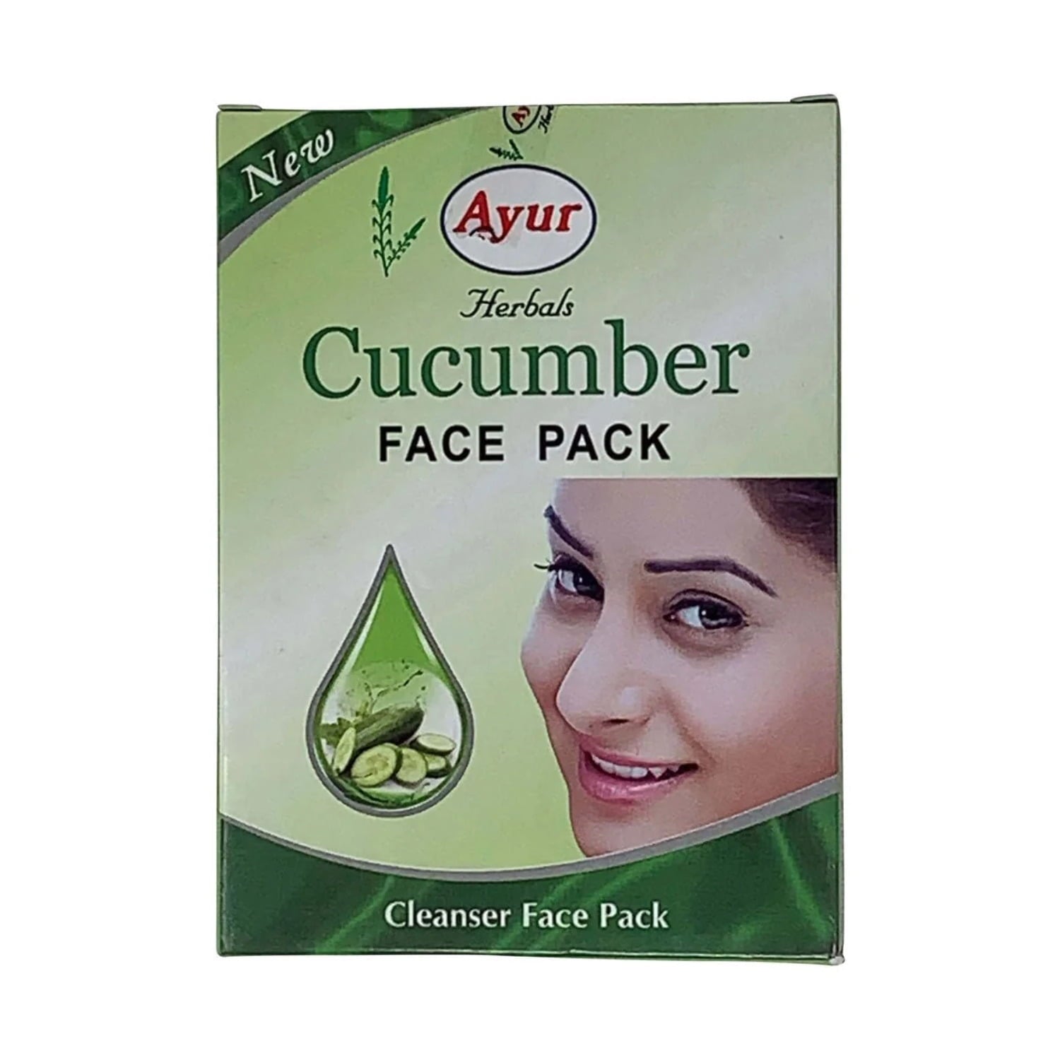 Ayur Cucumber FacePack Cleanser FacePack 100 g