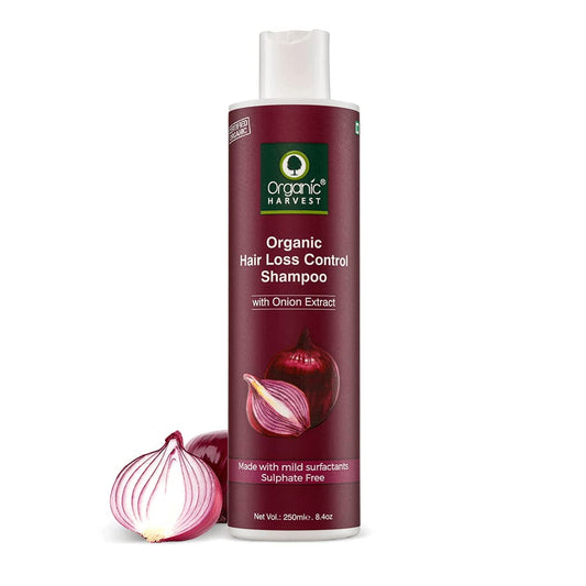 Organic Harvest Red Onion Shampoo For Hair Fall Control & Hair Growth | Suitable for All T