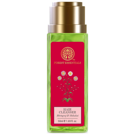 Forest Essentials Travel Size Hair Cleanser Bhringraj & Shikakai| Ayurvedic Shampoo For Ha