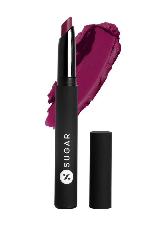 SUGAR Cosmetics Matte Attack Transferproof Lipstick - 08 Daft Pink (Deep Pink), Pink, 2 g