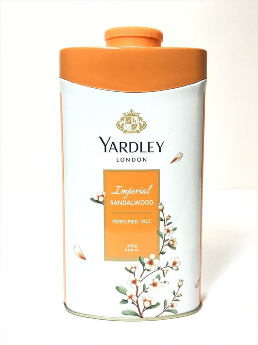 Yardley London Perfumed Talc Sandalwood Talcum Body Powder 8.8 Oz (250 G)