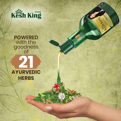 EMAMI KESH KING Herbal & Natural HairOil 300ml Pack