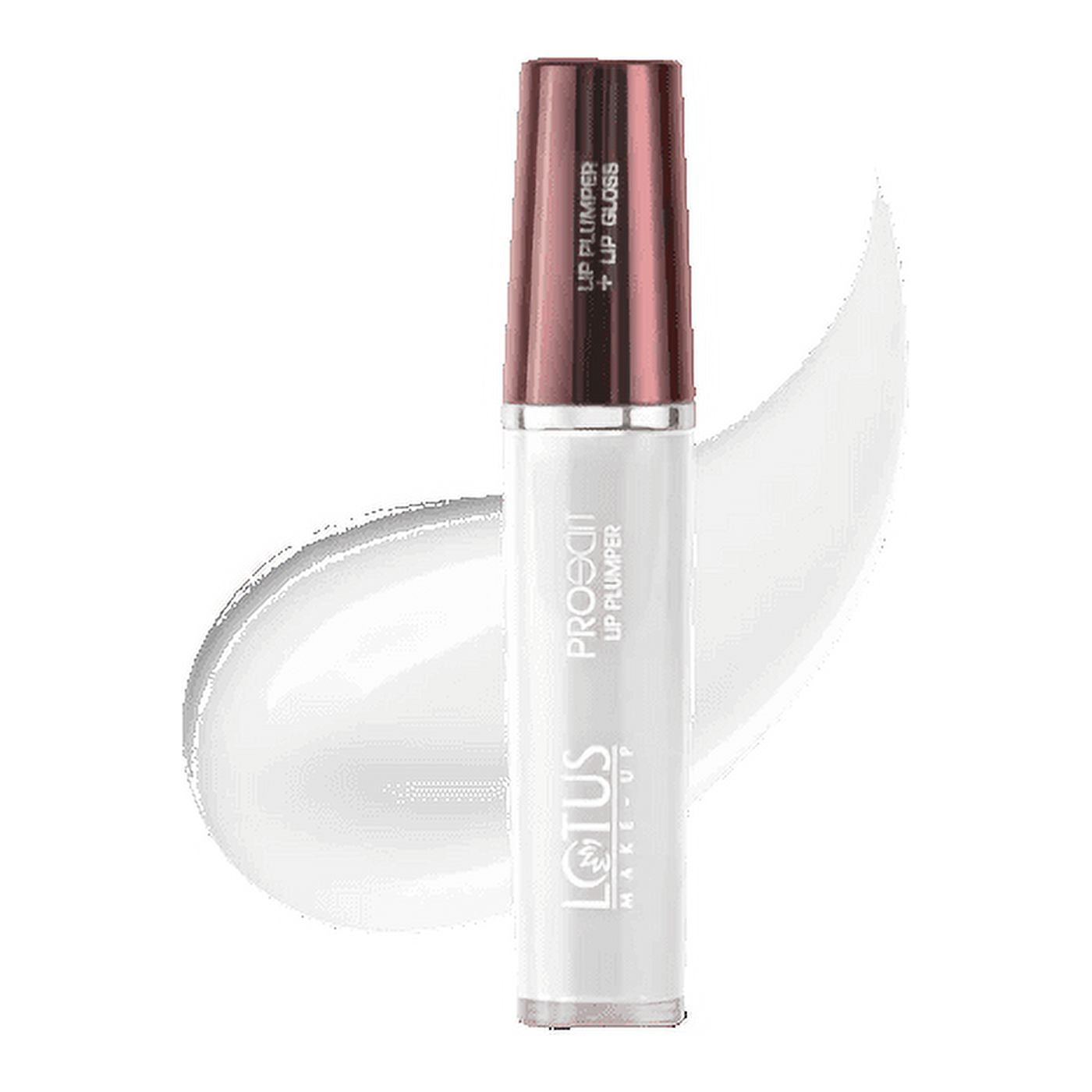 Lotus Herbals Proedit Lip Plumper + Gloss, Clear Glass