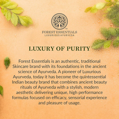 Forest Essentials Luxury Sugar Soap Rose Cardamom 125g
