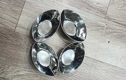 iKonbi Eye Ball Shape Chutney Sauce Bowl Useful for Serving Snacks Cheese dip meyonise Other Liquid Set of 1