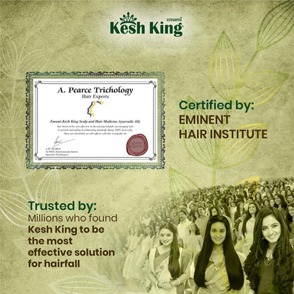 EMAMI KESH KING Herbal & Natural HairOil 300ml Pack