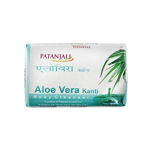 Patanjali Aloevera Kanti Body Cleanser, 150g [Pack of 6]