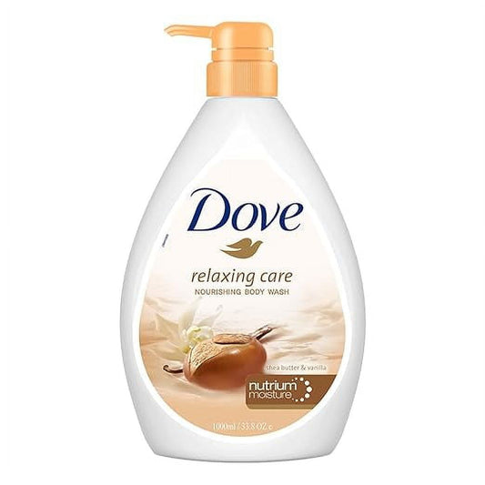 Dove BodyWash - Relaxing Care Shea Butter & Vanilla Nourishing | 1000 ml