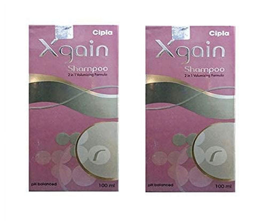 Cipla Xgain Shampoo (100 ML (2 Pack))