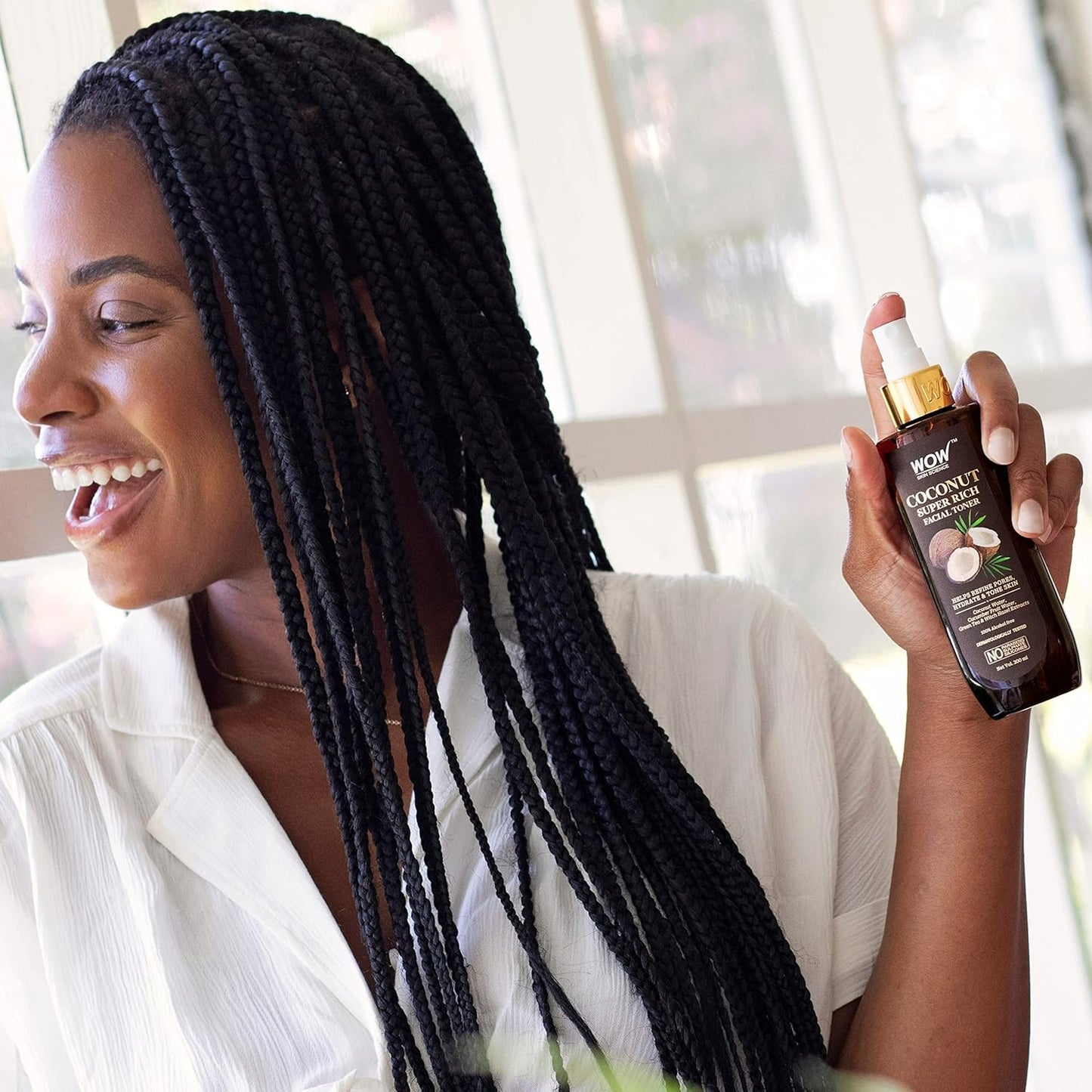WOW Coconut Witch Hazel Facial Toner: 200 ml