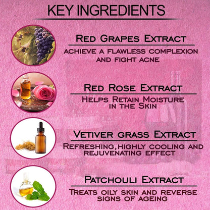 LifesyNutra Red Wine Facial Kit 250g + 125g Extra
