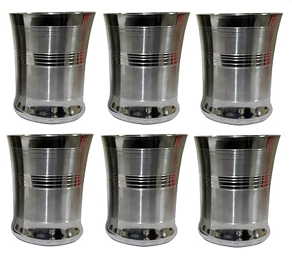 iKonbi Set of 6 Peach Glass and 6