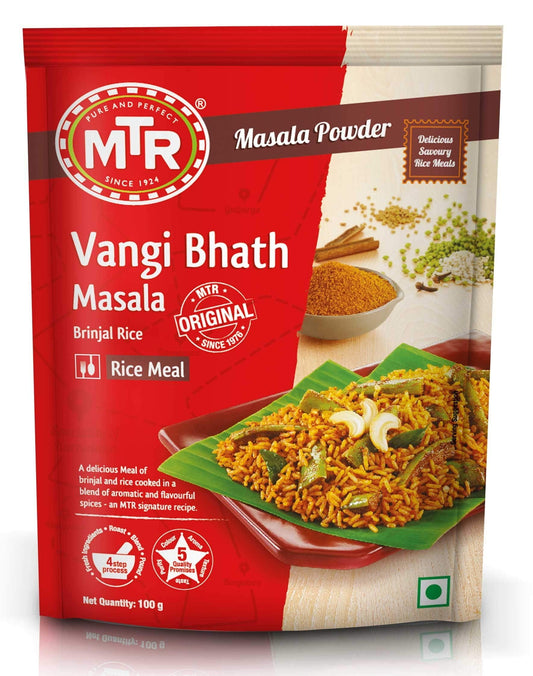 MTR Vangi Bhat Masala 100 gms - Spices
