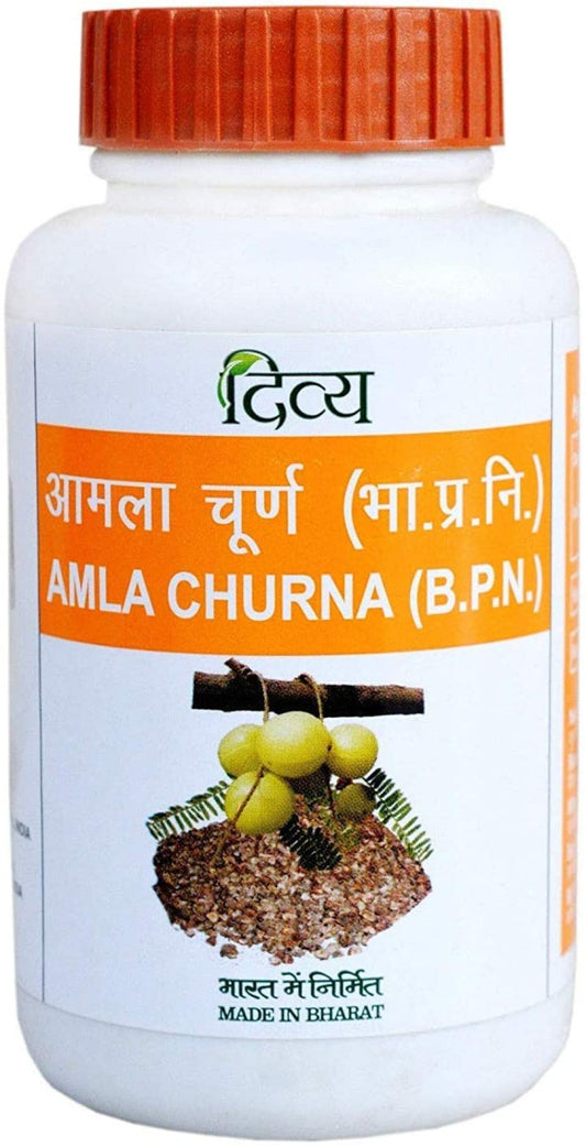 Patanjali Divya Amla Churna Natural - 100 GMS (Pack of 2)