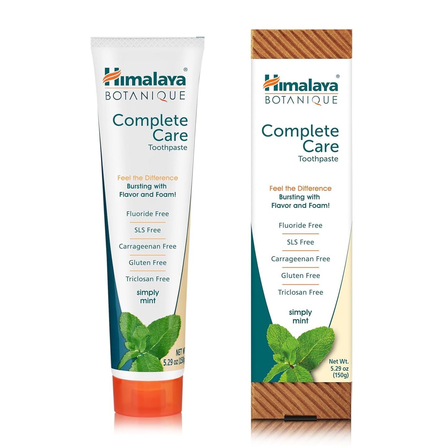 Himalaya Botanique Complete Care Toothpaste with Xylitol and Neem, Mint Flavor, 5.29 oz