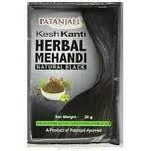 Patanjali Herbal Mehandi Natural Black - 20 Gm (0.7 Oz)