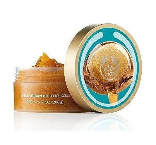 The Body Shop Wild Argan Oil Rough Scrub, 7.2 Oz
