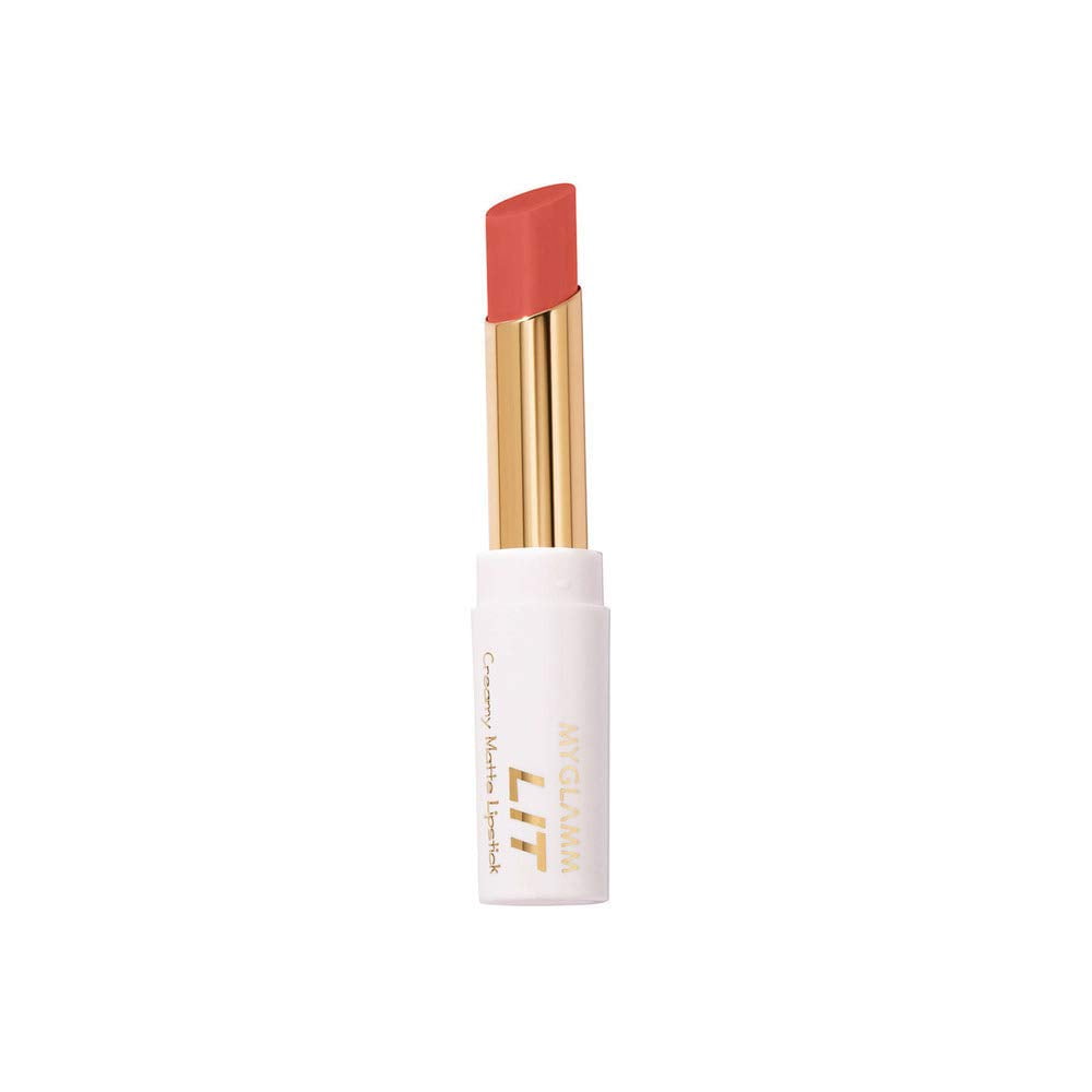 Myglamm Lit Creamy Matte Lipstick-Rossini (Pink)- 3.7Gm |Creamy Matte Lipstick | Long-Last