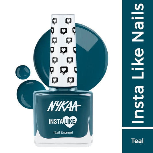 Nykaa Cosmetics Nail Enamel - Teal TBT 369