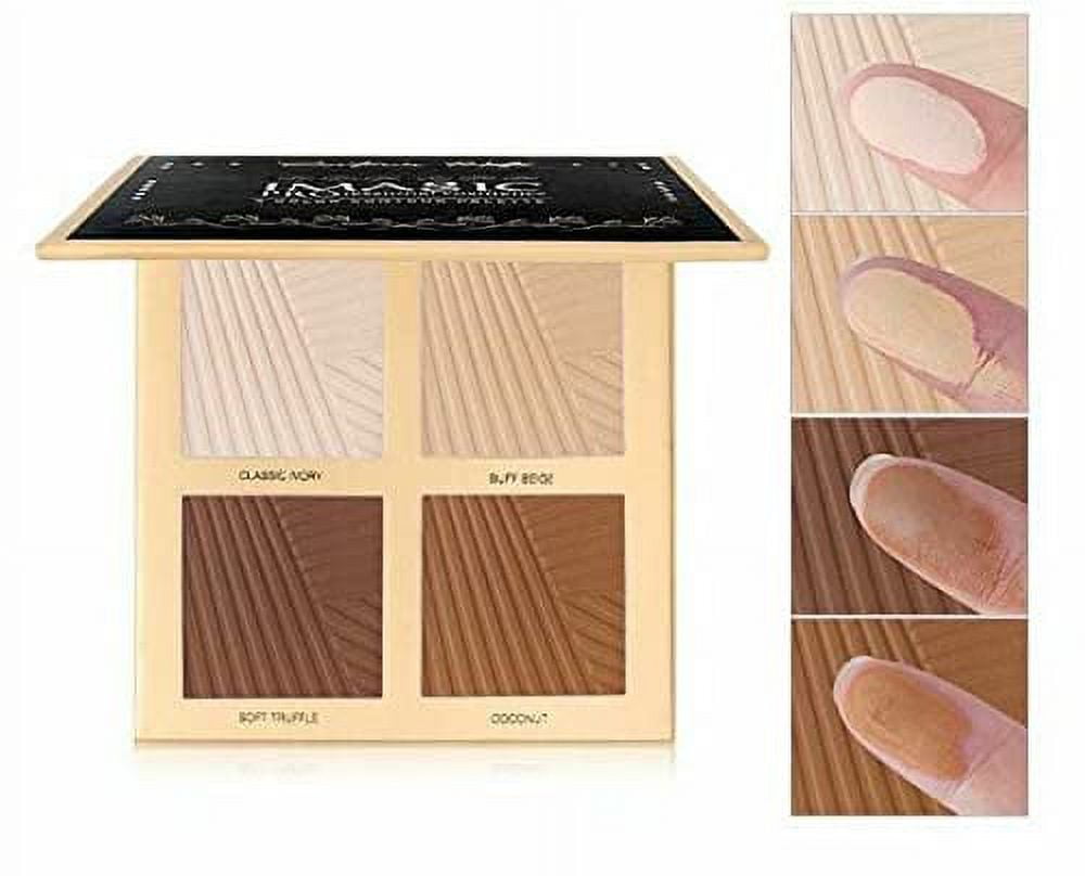 Cosluxe Imagic Professional Contour Palette 30.8G, 4 Color Contour Powder Palette