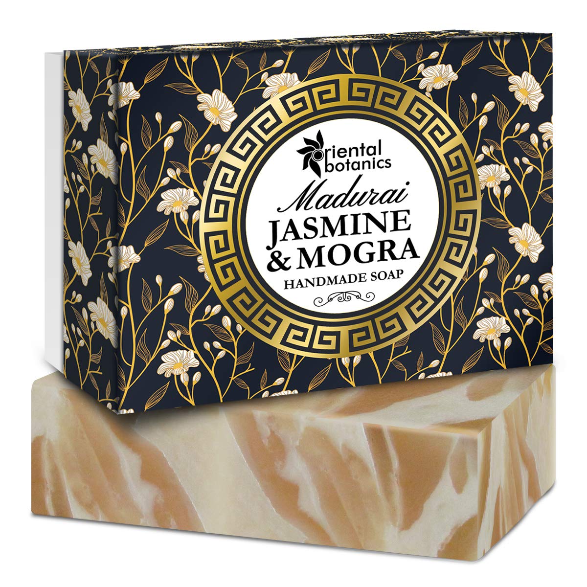 Oriental Botanics Madurai Jasmine & Mogra Handmade Luxury Soap 125g
