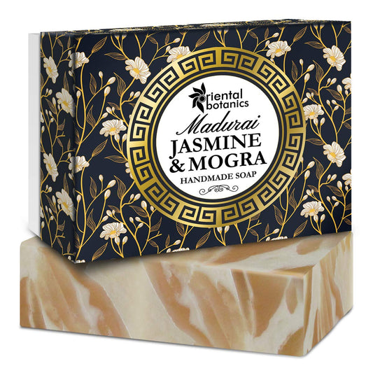 Oriental Botanics Madurai Jasmine & Mogra Handmade Luxury Soap 125g