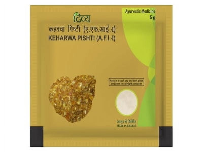 Divya Keharwa Pishti (pack of 5) 5gms each