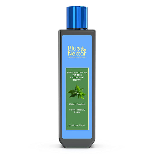 Blue Nectar Briganantadi - D Tea Tree Anti Dandruff HairOil
