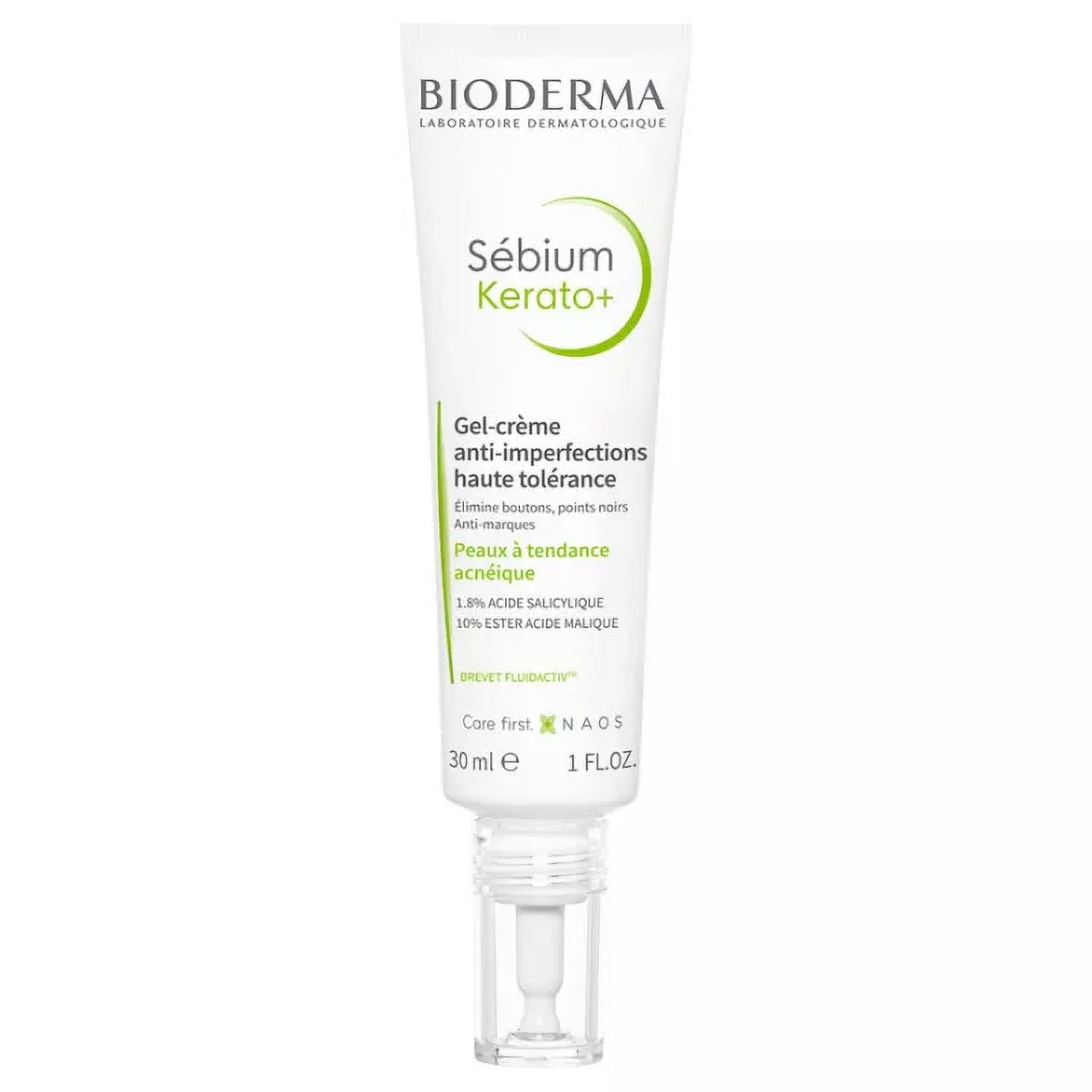 Bioderma Sebium Kerato+ Anti-Blemish Gel-Cream 30 ml - Advanced Gel-Cream Formulation for