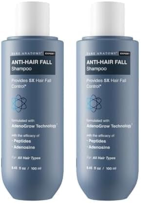 Bare Anatomy Anti Hair Fall Shampoo | 5x Hair Fall Control & Growth | Contains Biotin Aden