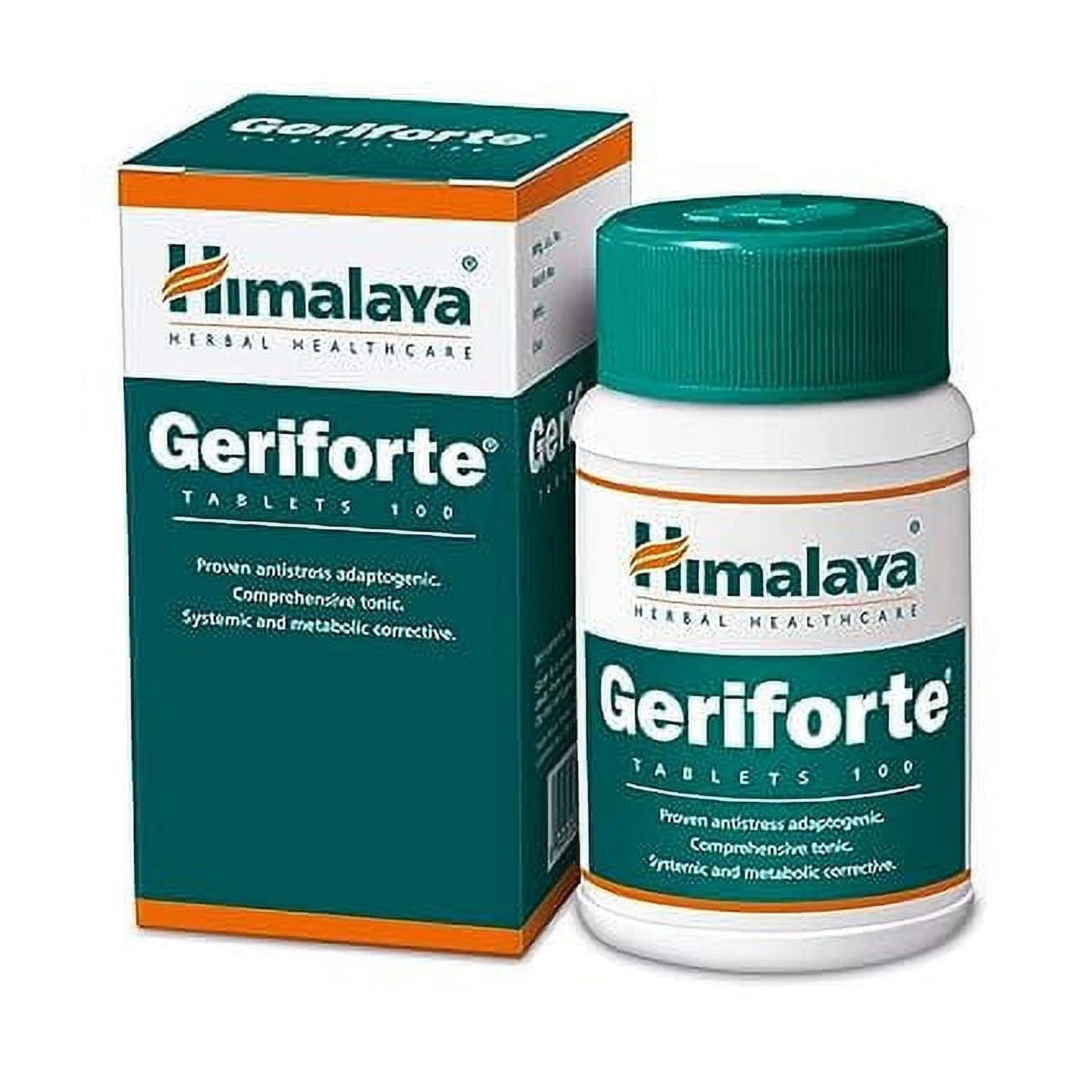 Himalaya Geriforte Tablets (Pack of 2 of 100 Tabs each)