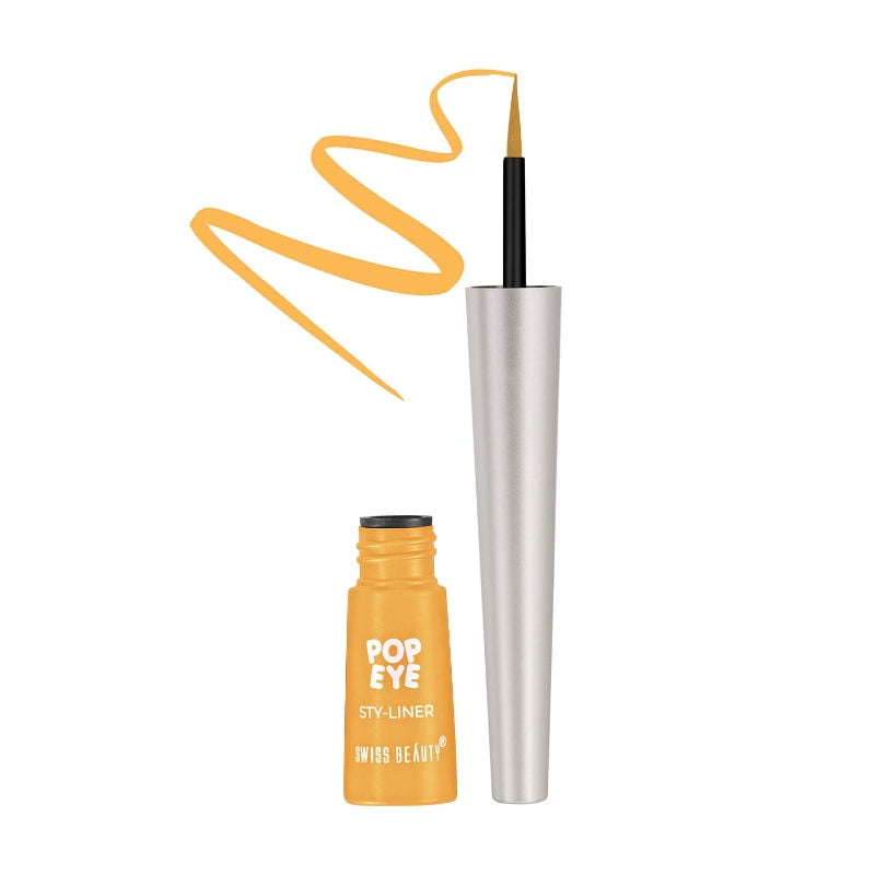 Swiss Beauty Waterproof Pop Eyeliner With Smudge Proof and Quick Drying Formula - 05 Sunri