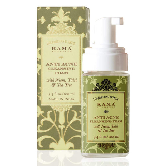 Kama Ayurveda Anti Acne Cleansing Foam, 100ml