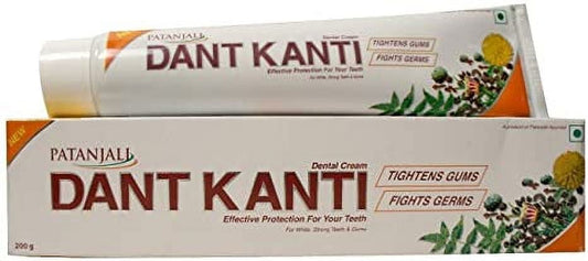 Patanjali Dant Kanti Toothpaste(Pack of 5) (5 x 100 Gram)
