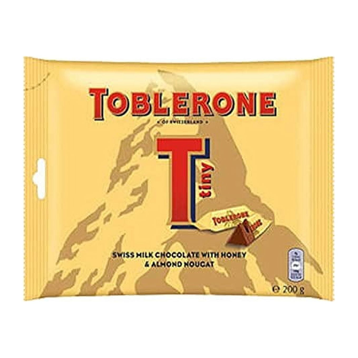 Toblerone Swiss Milk Chocolate with Honey Almond Nougat 200 Grams