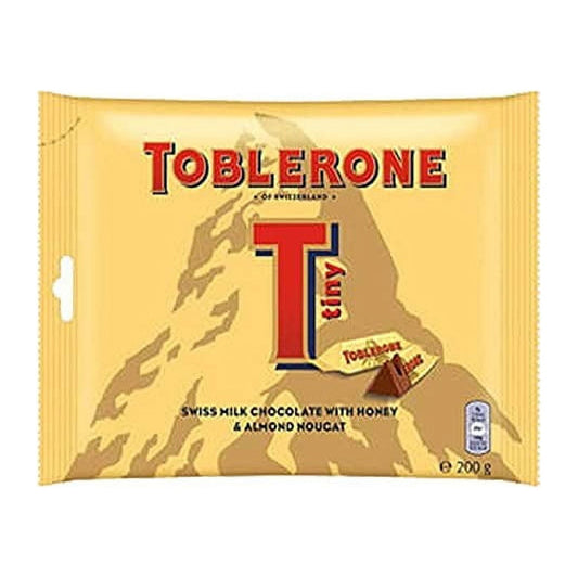 Toblerone Swiss Milk Chocolate with Honey Almond Nougat 200 Grams