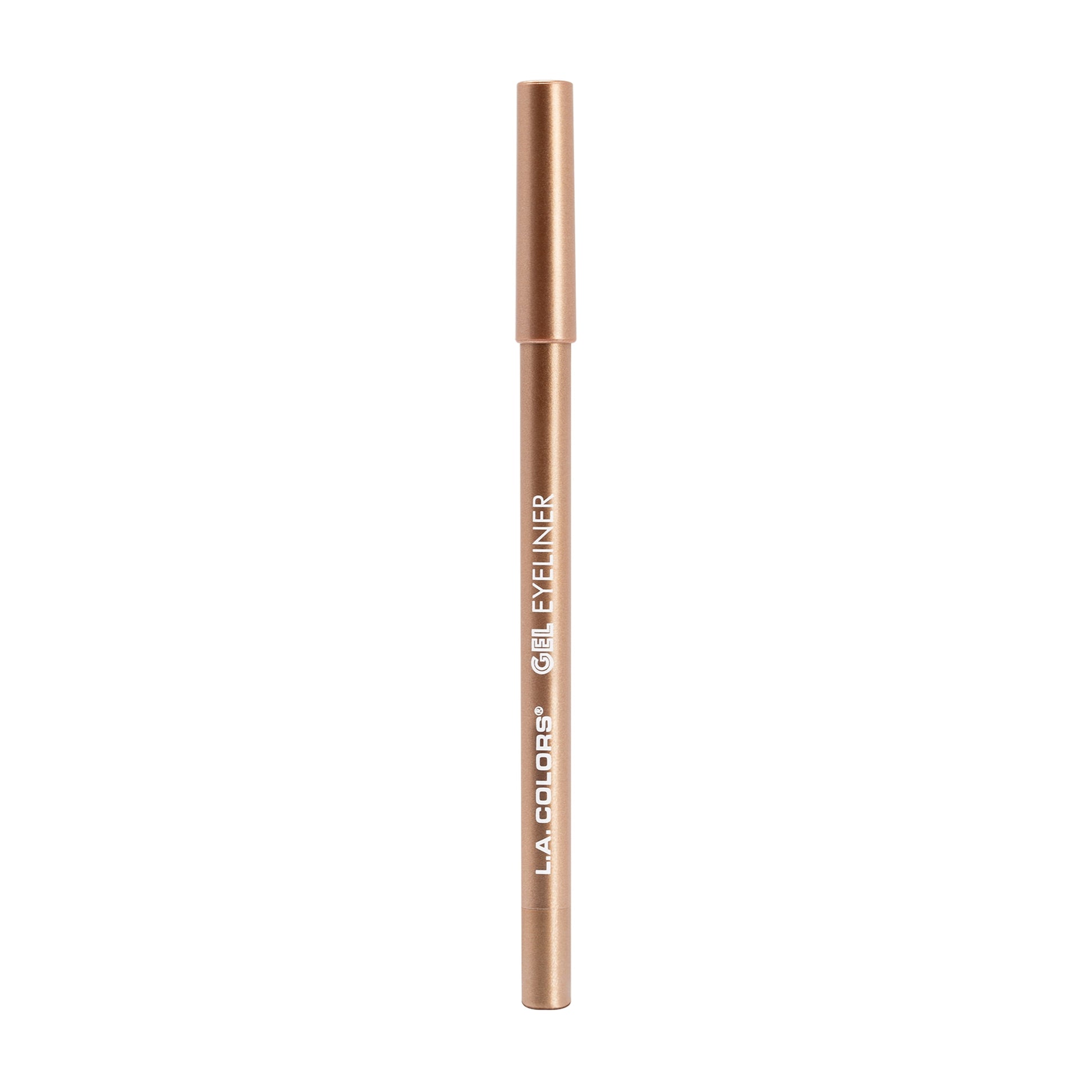 L.A. COLORS Smudge & Transfer proof Smooth Glide-on Gel Eyeliner, Rose Gold Shimmer, Rose