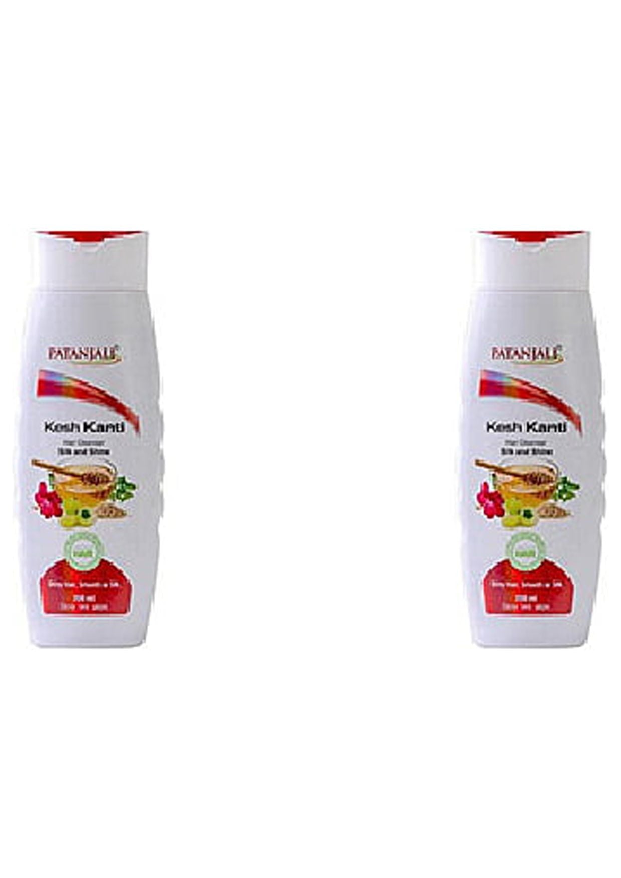 Pack Of 2 - Patanjali Kesh Kanti Silk And Shine Shampoo - 200 Ml (6.76 Oz)