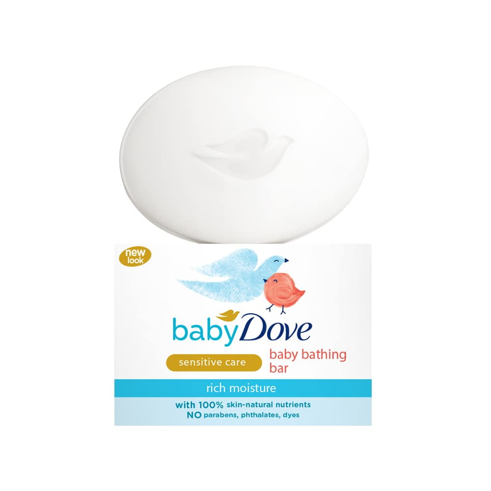 Baby Dove Rich Moisture Bathing Bar - 75gx3