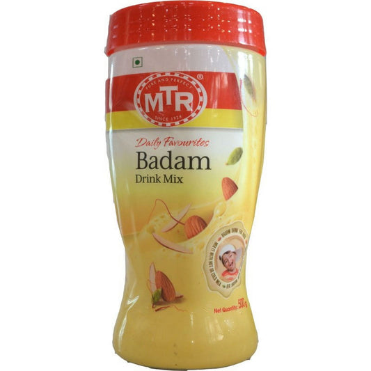 MTR Badam Drink Mix Jar - 500 Gm (1.1 Lb)