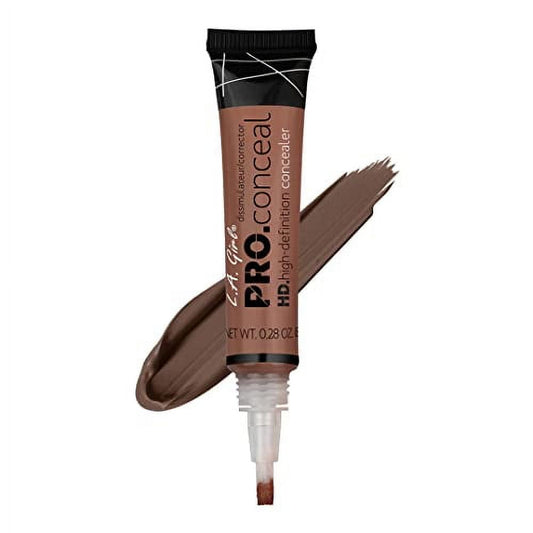 L.A. Girl Pro Conceal HD Concealer, Mahogany, 0.28 Ounce