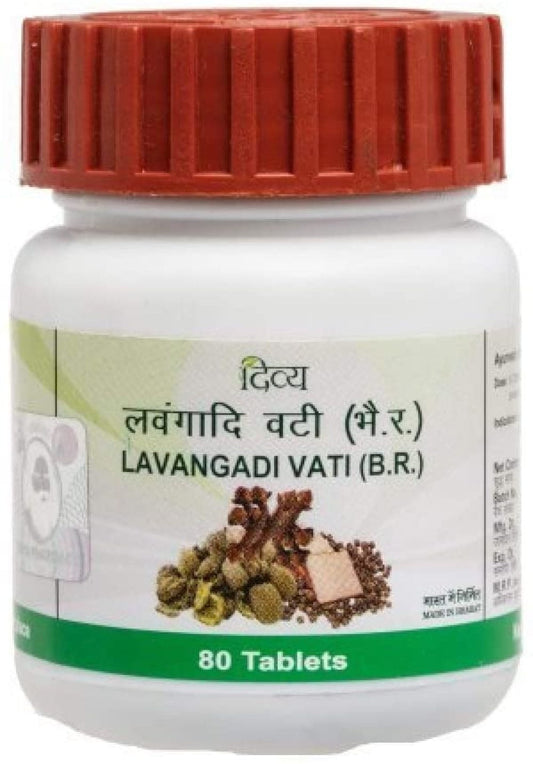 Patanjali Divya Lavangadi Vati 40 gm 80 Tablets (Pack of 2)