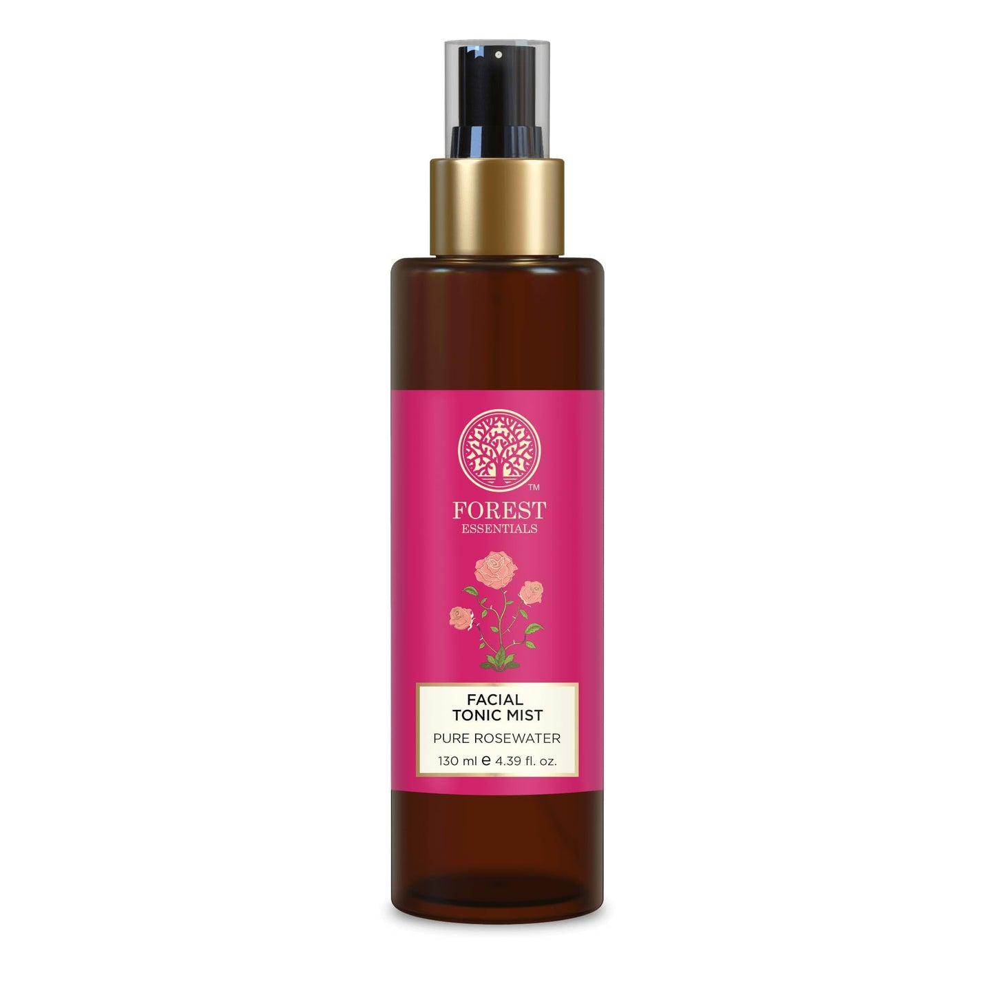 Forest Essentials Pure Rosewater (Toner) Facial Tonic Mist | Hydrating Daily Toner | For G