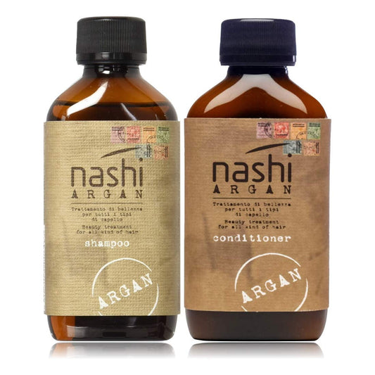 Nashi Argan HairCare Combo (Shampoo 200ml + Conditioner 200 ml)
