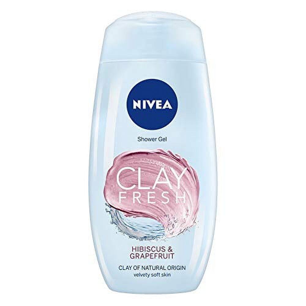 Nivea Clay Fresh Hibiscus & Grapefruit Shower Gel (250ml)